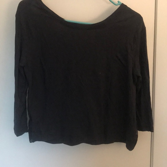 See through front opaque back quarter sleeve - Picture 2 of 4